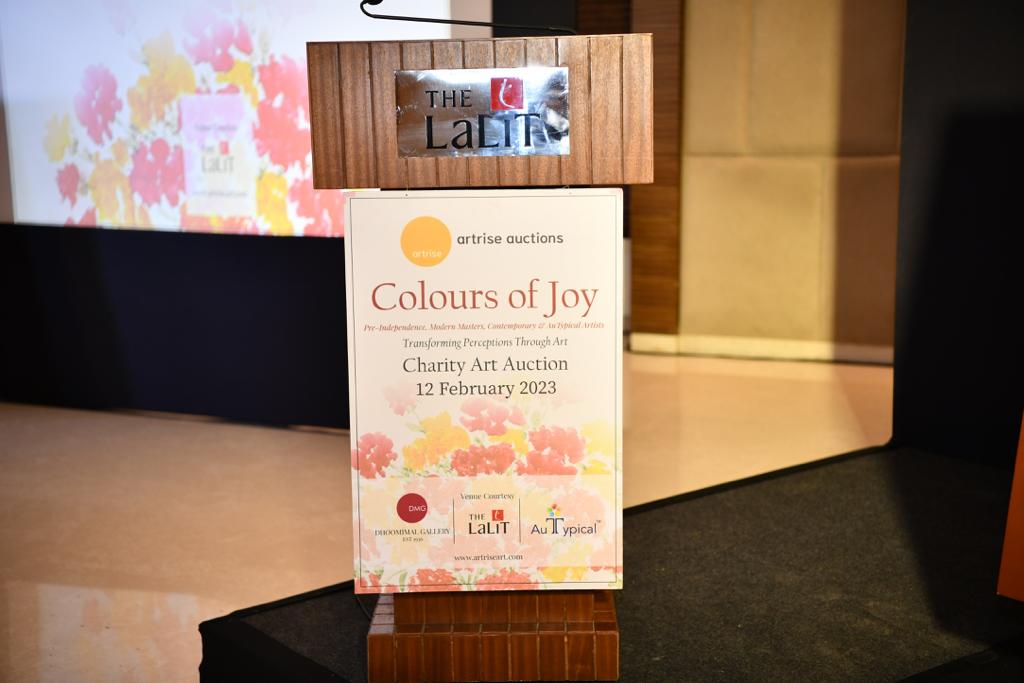 AdvaitaKala's tweet photo. Big love 😍 for this very special art auction - including Indian masters and future masters .... Autistic art and special needs art. Congratulations @SuhridSD ! https://t.co/rpaIA4HoeD