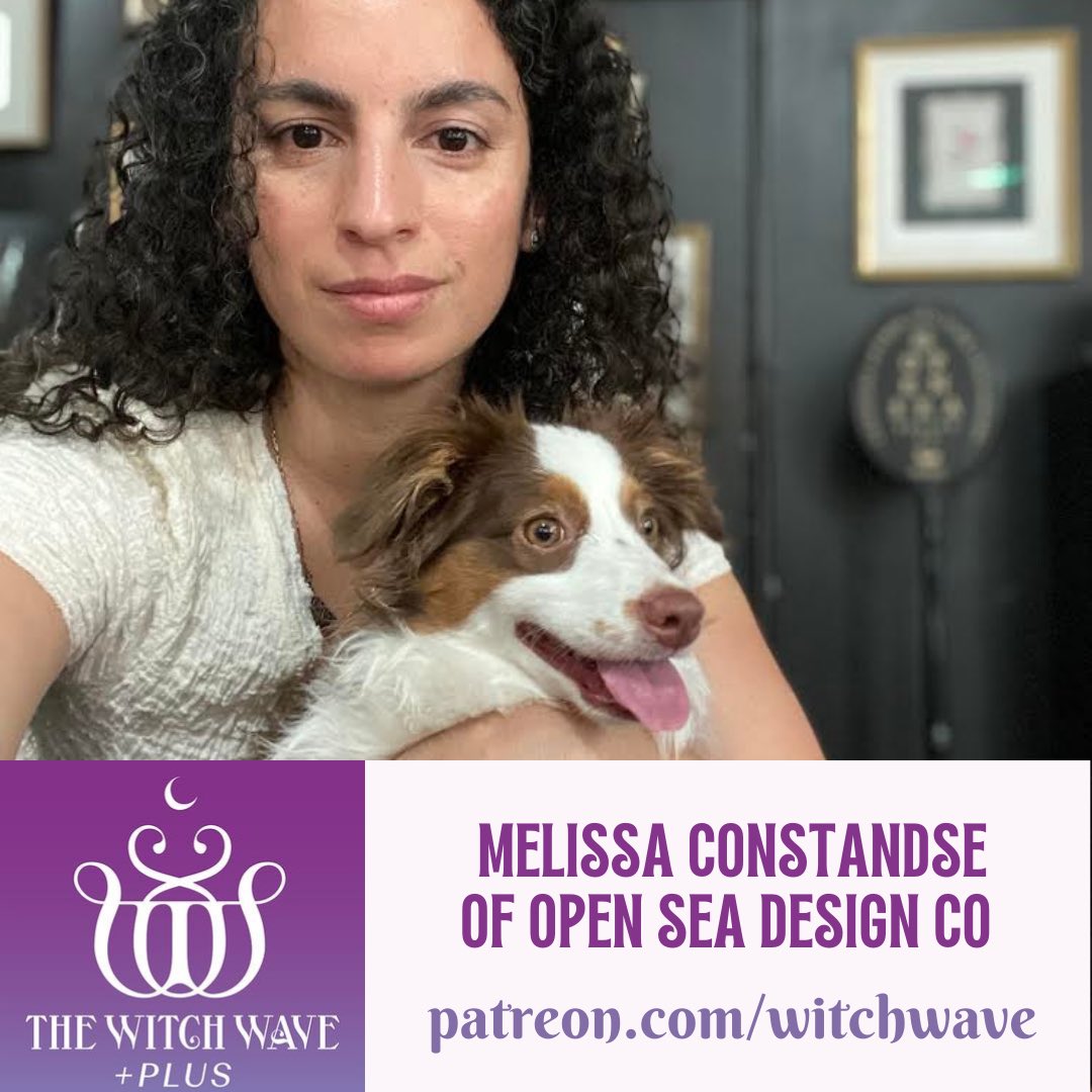 💌 Surprise! <a href="/WitchWavePod/">The Witch Wave</a> PLUS ep one day early for VDay! 💌 Melissa Constandse of #OpenSeaDesignCo discusses the sensual nature of writing, her love of dark feminine design, and her goddess-infused wedding ceremony.

💝✍️❤️‍🔥💍💘📝💋

Patreon.com/witchwave