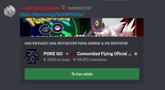 ComunidadFlyOfi's tweet photo. ✅Best Active Pokémon Go Coord, Chat Discord Server ✨
https://t.co/NBZxnP0ehL
https://t.co/F7xXc8hF1R
#Pgsharp #PokemonGo #spoofer #coodinates #fly #spoofers #snipers #shinycheck #shiny #iv100 #Pgsharp #pokedex #comunidadfly #pokehub #pogohack #pgtools #vmos #magisk #itools https://t.co/rRvahjT7ns