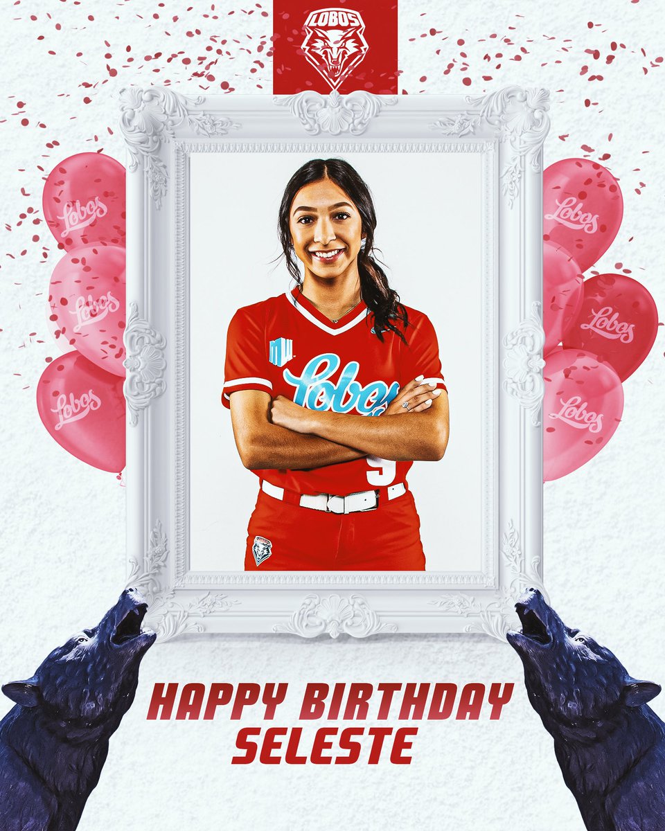 UNMLoboSB's tweet image. Wishing a happy birthday to @CompianSeleste!