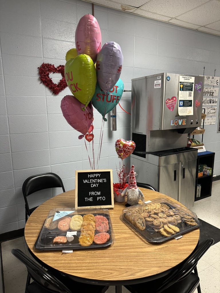 Thank you <a href="/DolphinPTO/">DSES PTO</a> for the sweetest Valentine’s Day surprise!