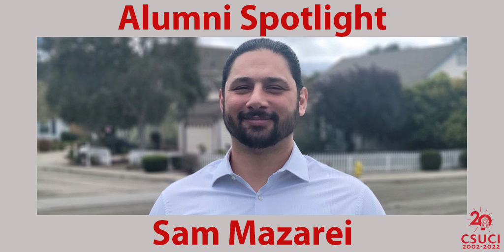 csucialumni's tweet photo. “I went from absolutely nothing to something.” Read how #CSUCI helped Sam Mazarei turn his life around at https://t.co/eaJe8quCpu https://t.co/mahNZUNn1g
