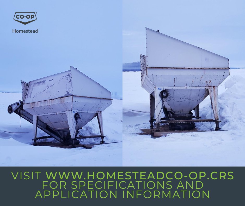 homestead_coop's tweet photo. We invite you to submit tenders for a horizontal blender and hopper at our Austin @HomesteadCoopAg site. Tenders must be in by Feburary 24th at 5pm &amp; it must be removed by March 10th and at the buyer's expense: https://t.co/KTC9lxR78v. #Austin #Manitoba #ManitobaAg #WeAreCoop https://t.co/j53JXrXdQ9