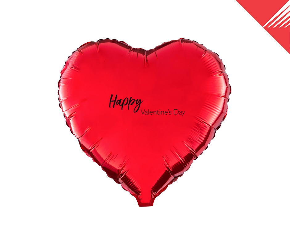 Have a happy and safe Valentine’s Day. Metallic balloons can be an economical and adorable choice, but keep them inside or secure if they must be outside. Foil balloons that aren’t weighed can drift into power lines and create the risk of a power outage.