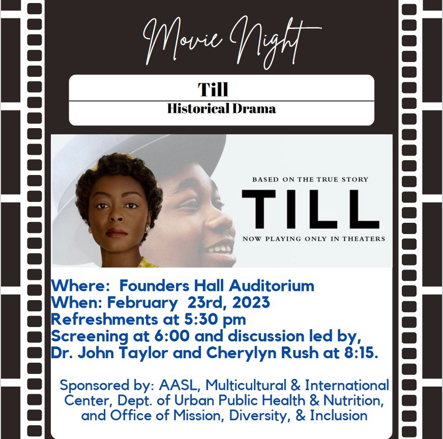 Mark your calendars for this movie screening and discussion!!