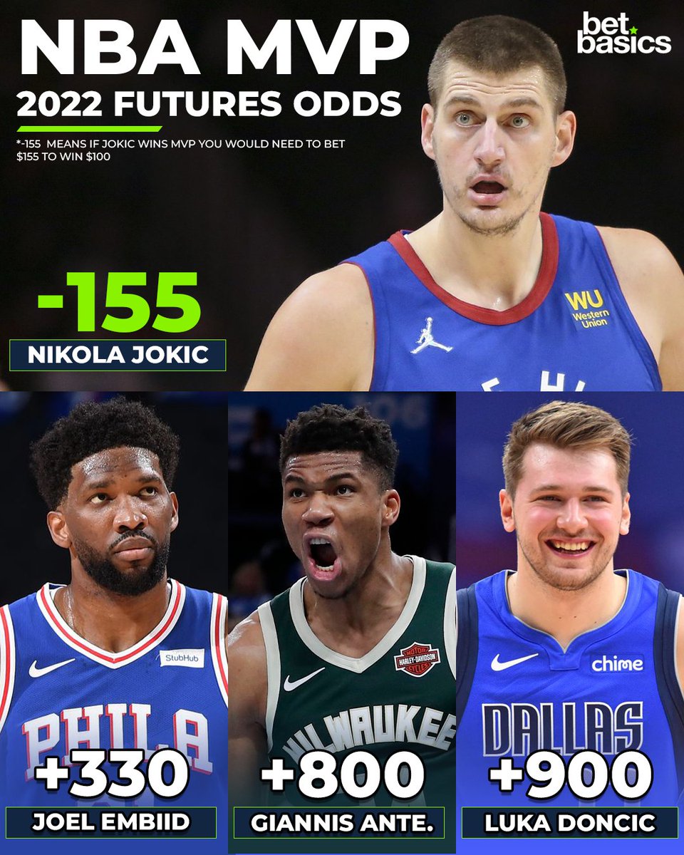 betbasics's tweet image. Is Jokic a lock for MVP? 🔒

#NBAtwitter #gamblingtwitter #NBAmvp