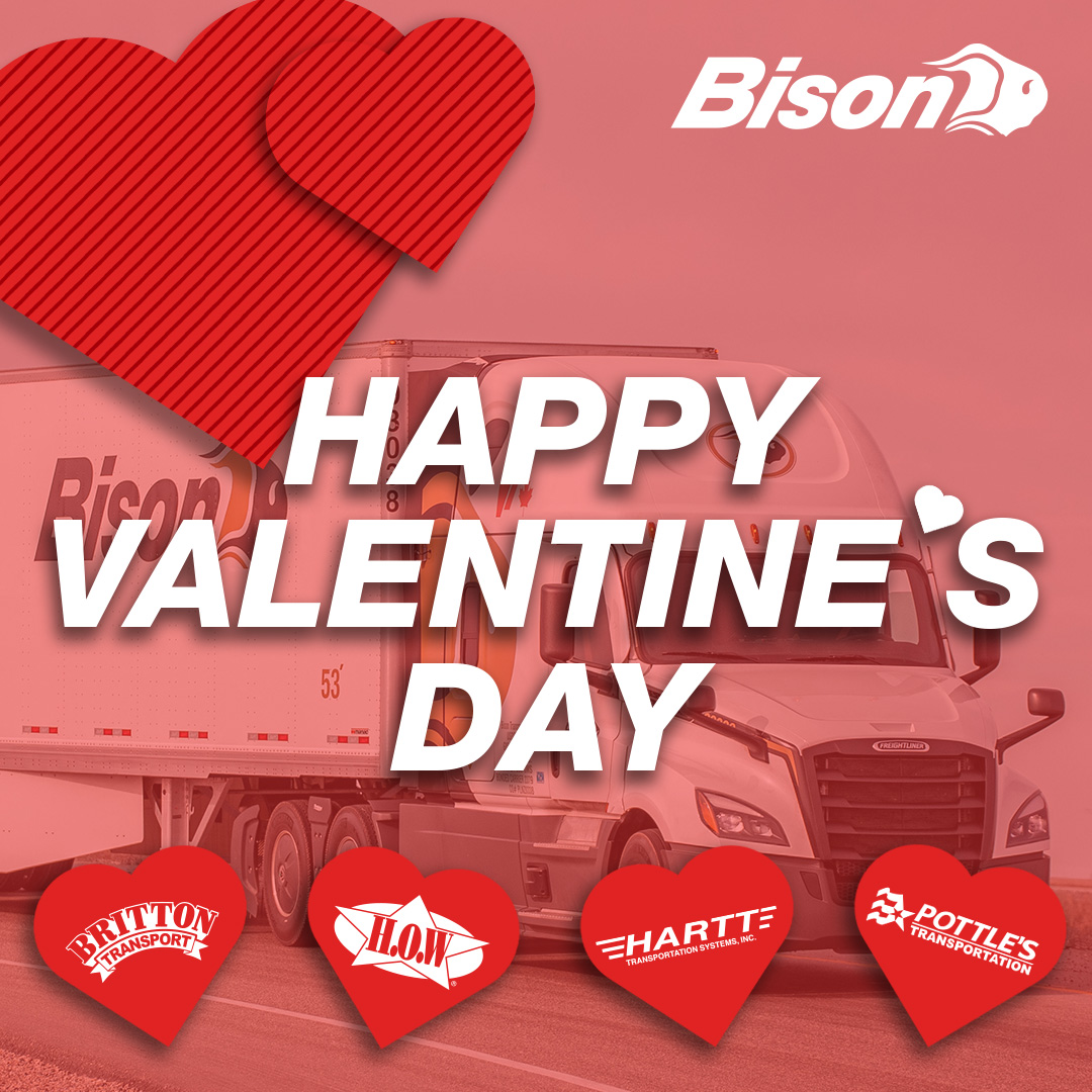 This #ValentinesDay is a day of love and appreciation, especially for our remarkable Drivers and staff! Your hard work and dedication gives us the power to keep on trucking. Let's take today to recognize your commitment, we thank you from the bottom of our hearts. 💕