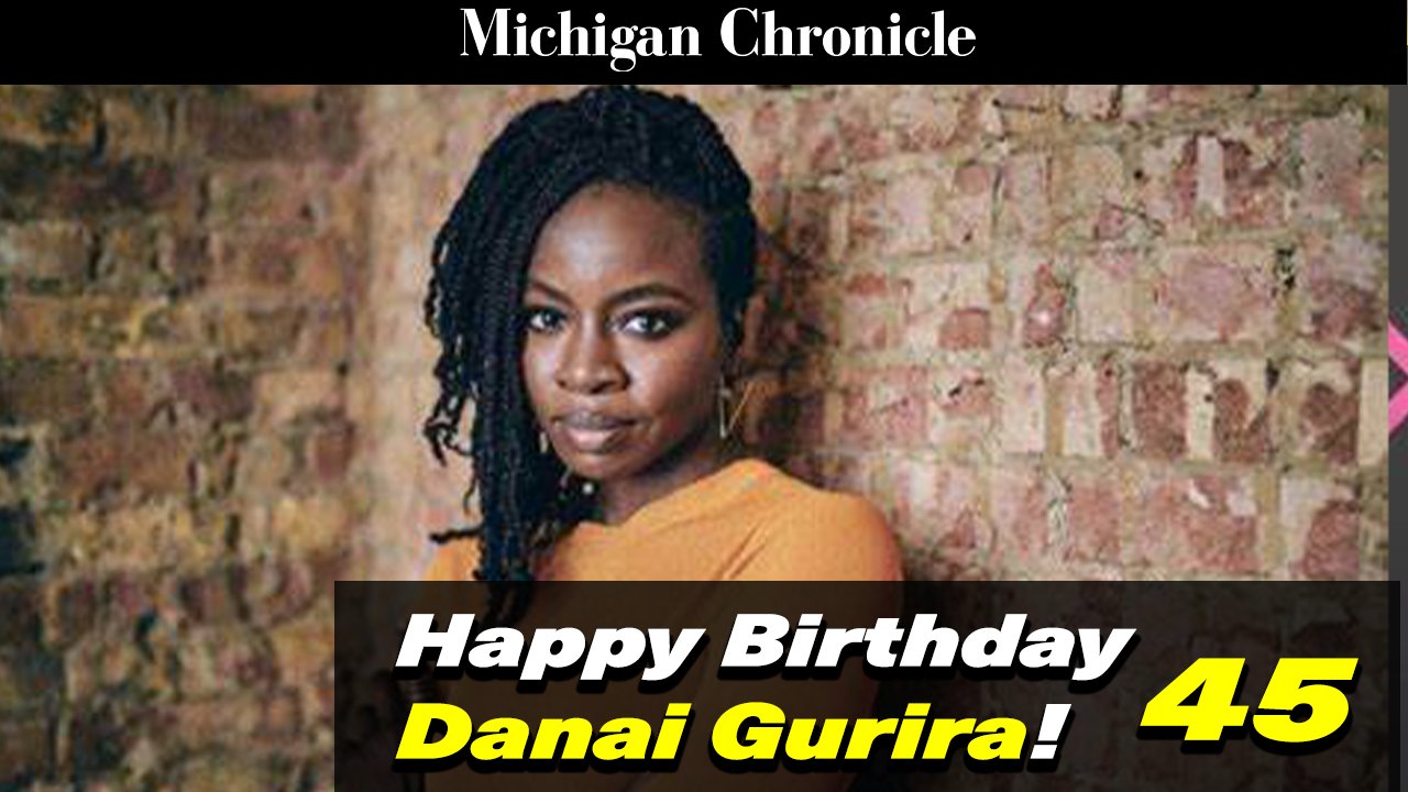 Happy Birthday to the incredible Danai Gurira!  