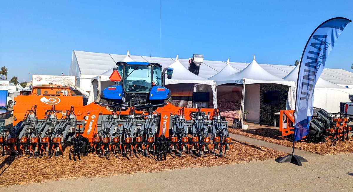 Our new weeding machine is officially launched! Vulcan packs cutting-edge #computervision into a lightweight, open intra-row cultivator frame. We're proud to be sharing it with all those attending the <a href="/WorldAgExpo/">World Ag Expo</a> today.
tinyurl.com/vulcanfw
#deeplearning #ag #precisionag