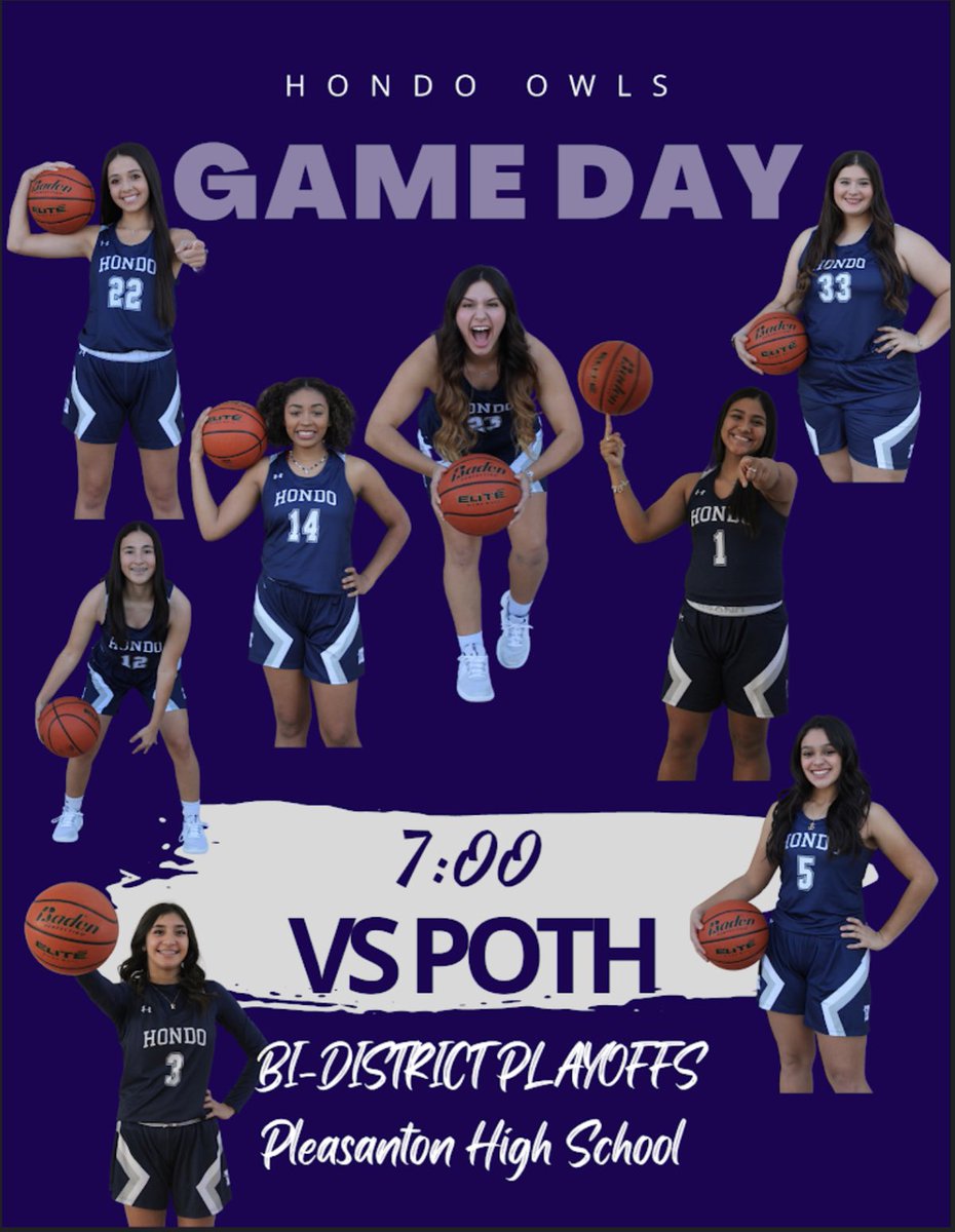 See you in Pleasanton at 7:00!!! 🏀🦉💙