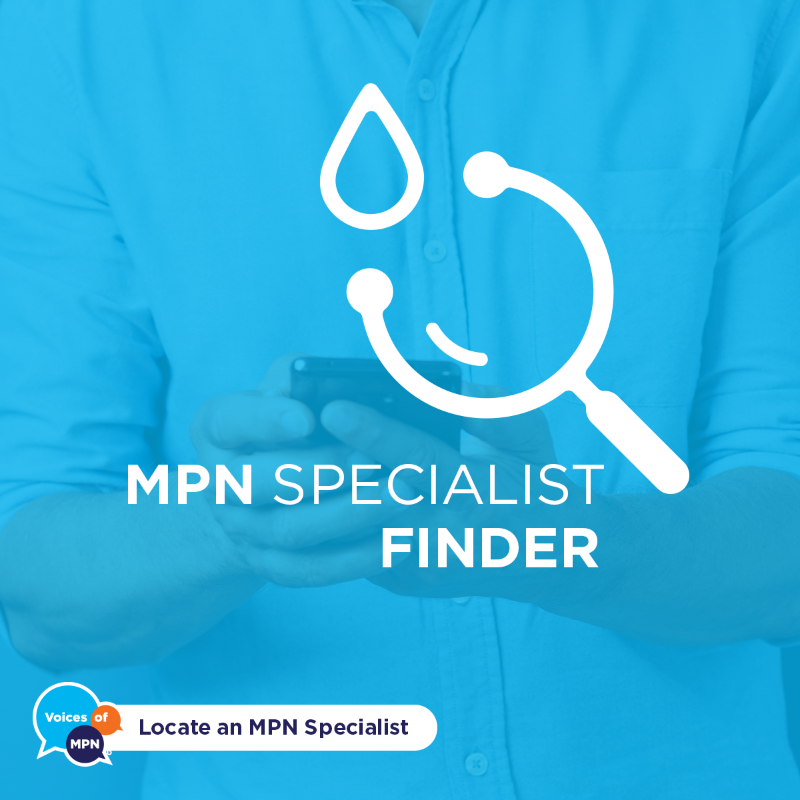 VoicesofMPN's tweet photo. Locating a Healthcare Professional with specialized experience may help patients obtain the most comprehensive care. Check out the MPN Specialist Finder to explore myeloproliferative neoplasm (MPN) specialists. #MPNSM