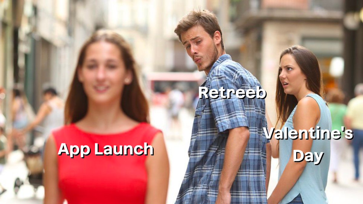 retreeb_io's tweet photo. Valentine's day... Let's stay focus ๐ #RetreebApp https://t.co/wgJRrjN8Gv