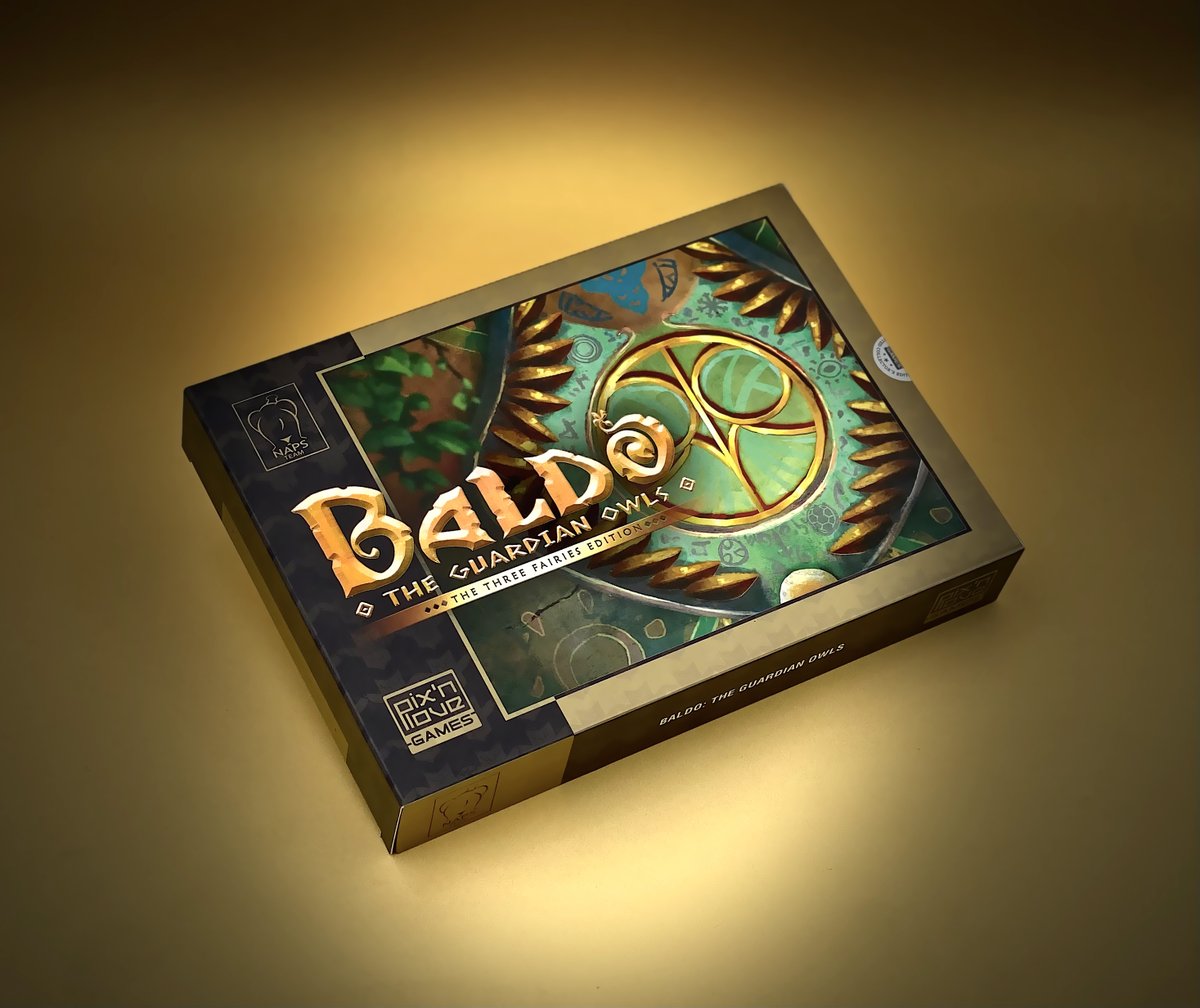 To all Baldo fans: the Collector's Edition has just arrived at our warehouses! ⚔️🦉 The result is splendid and we sincerely hope that you will enjoy this wonderful indie action/adventure game created by <a href="/NapsTeam/">Naps Team</a> 😍 Shipping will start very soon. 📦