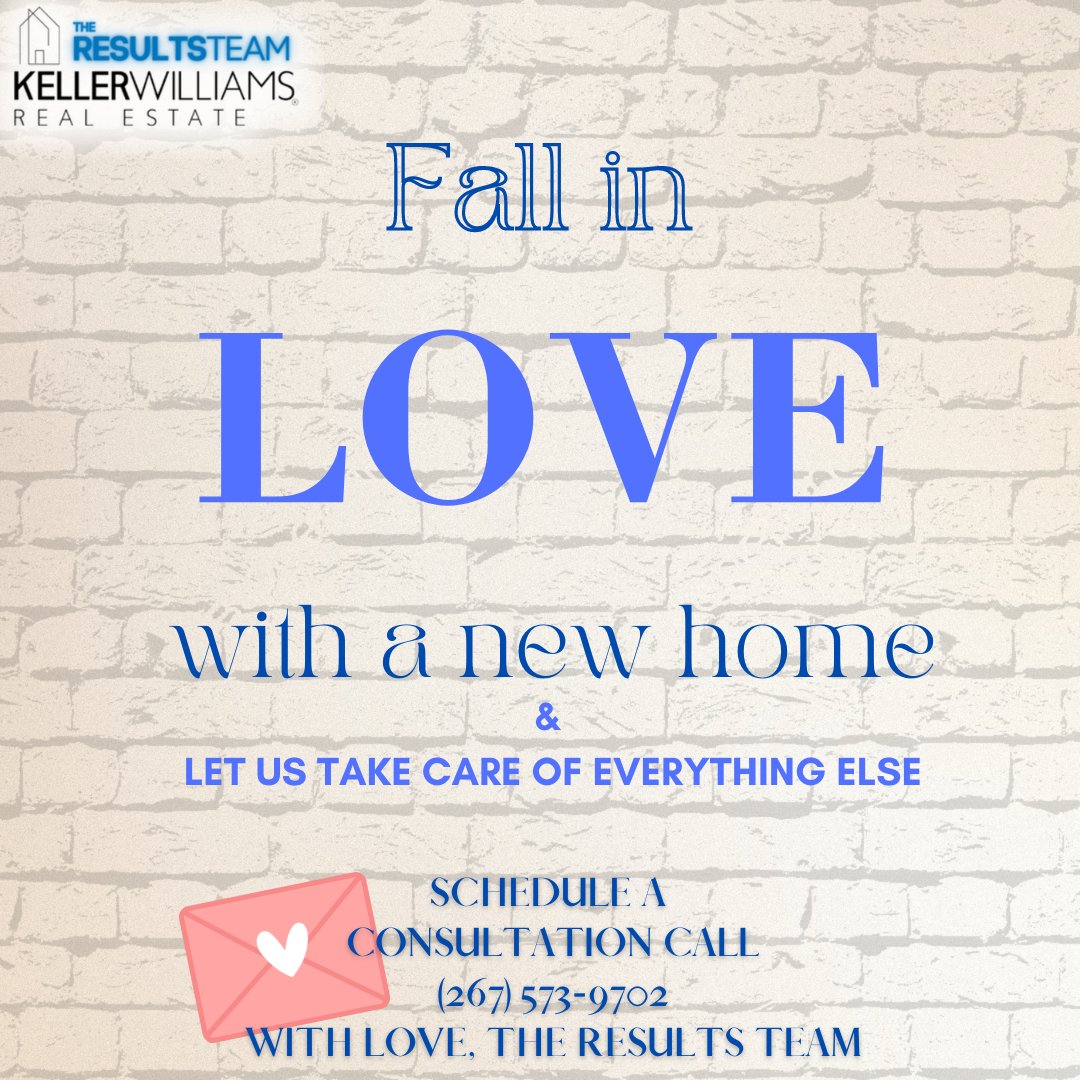 Each time you #fallinlove with a new #home, call us! ❤️ 🏡 We would #love to help, we are one call away! 📞
#happyvalentinesday❤️ #Theresultsteam
.
.
.
.
#lovephilly #lovephiladelphia #philadelphiaeagles #homesforsale #newhomes #soldhomes