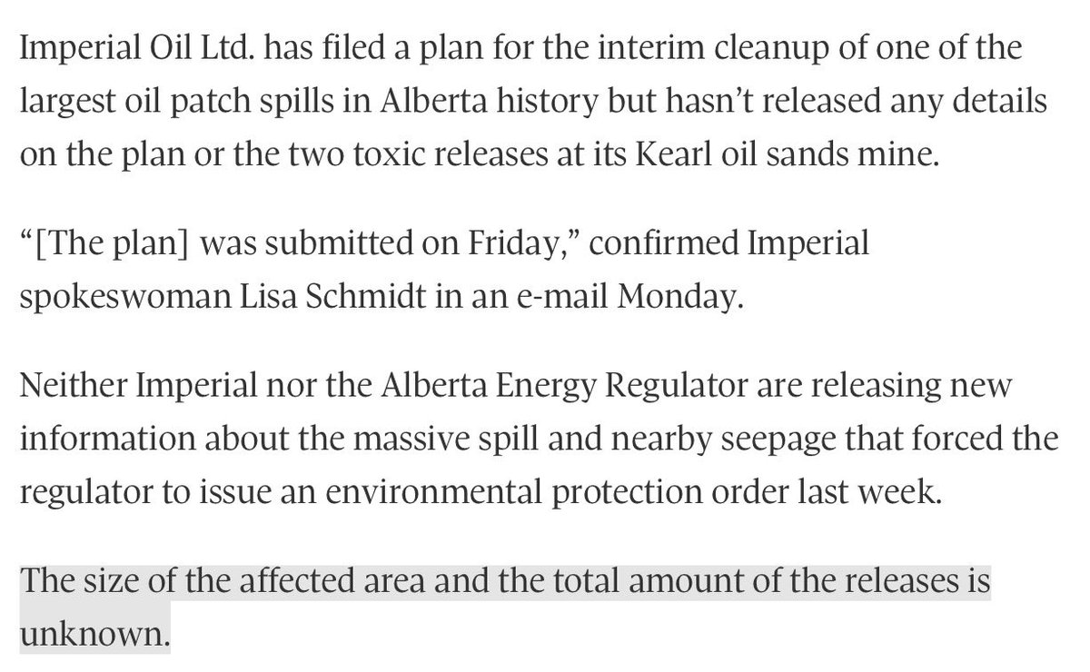 WrathofJan 🌞🖖🌞 on Twitter "RT lumin8 The oil sands is our ongoing