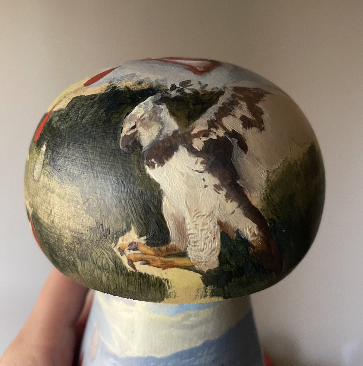 artofchrystal's tweet photo. #wip for “Cluster” @nucleushouse_ show in April. Probably the most heavily surreal/symbolic piece I’ve done yet✨ but should look pretty bad ass when done
#art #artwork #artist #artists #painting #paintings #oilpainting #oil #oilpaint #eagles #eagle #chrystalsea #chrystalseaart https://t.co/nuHz67spyJ