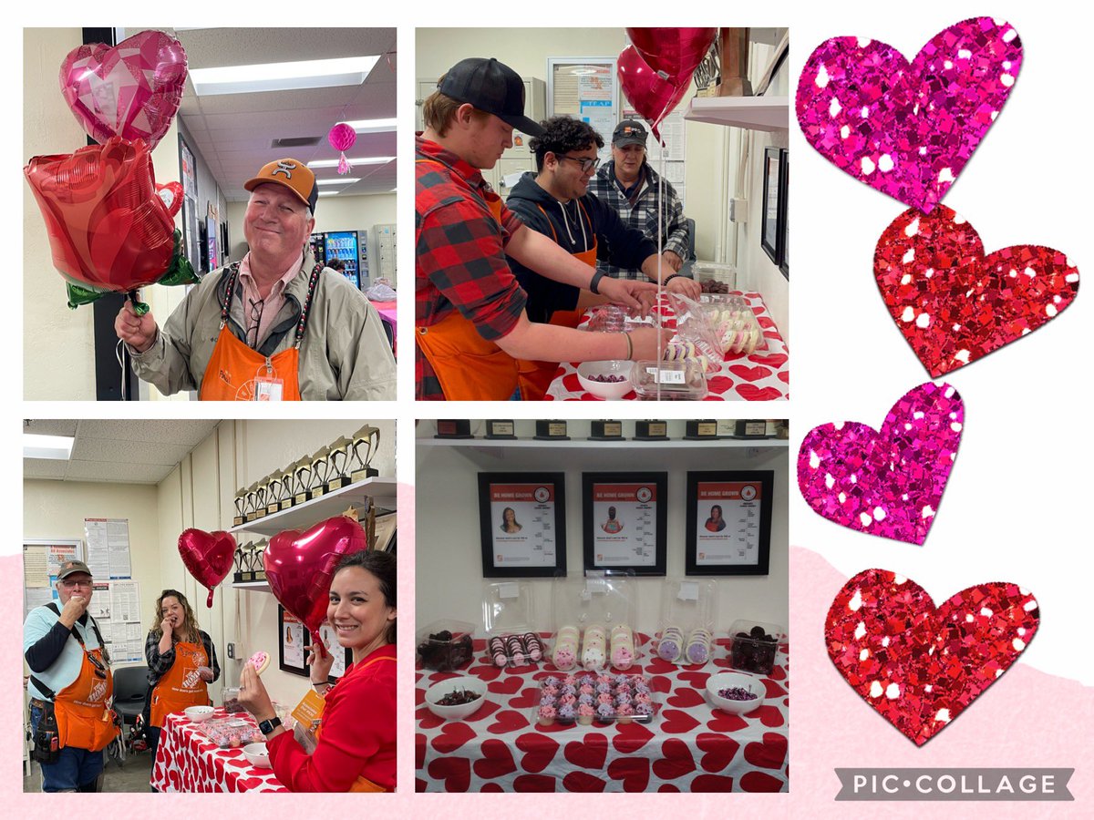 💕🌹💘Roses are red, violets are blue….our customers ❤️ our associates and we do too!! 💕🌹💘 Happy Valentines Day from #6581❣️