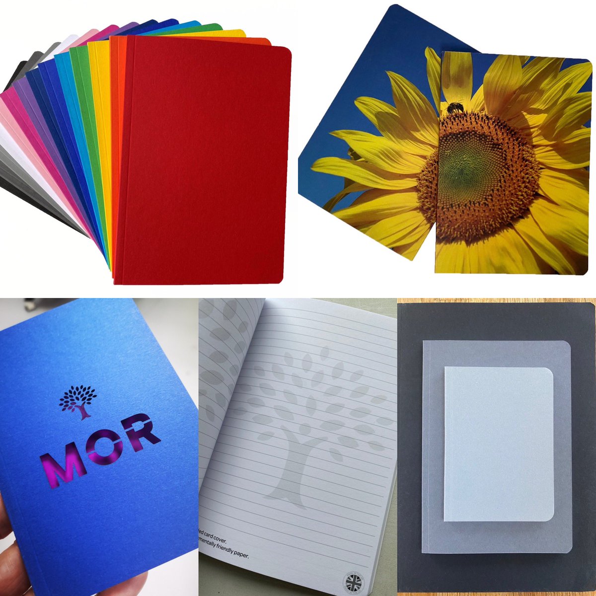 Bespoke is our standard ~ huge choice of branding, page and format options on our #ukmade #econotebooks                     Please contact us for MOR info sales@mor-uk.co.uk