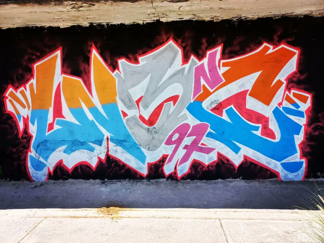 Wenck97 #graffitiart #graffitiwriter #writer #streetwriter #spray #spraypaint #colors #graffitiletters #graffitiartist #wildstylegraffiti #wildstyle #letters #streetletters #wildstreet #graffitiwall #sprayletters #graff #grafftok #graffity #graffitilove #street #wall