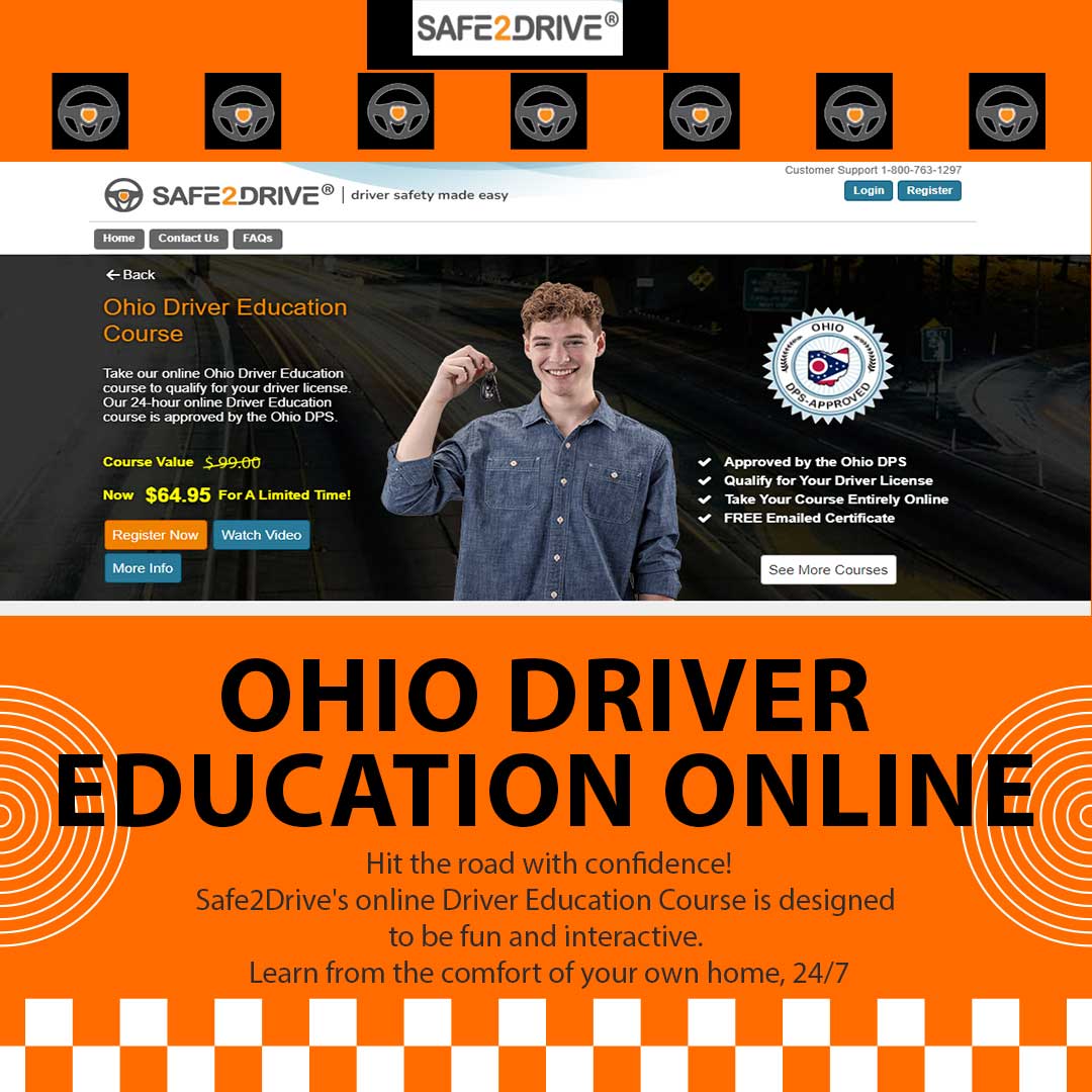 Our Ohio Driver Education course is designed with fun, interactive lessons to help you learn effectively. #OhioDriverEducation #Safe2Drive
safe2drive.com/ohio-driver-ed…