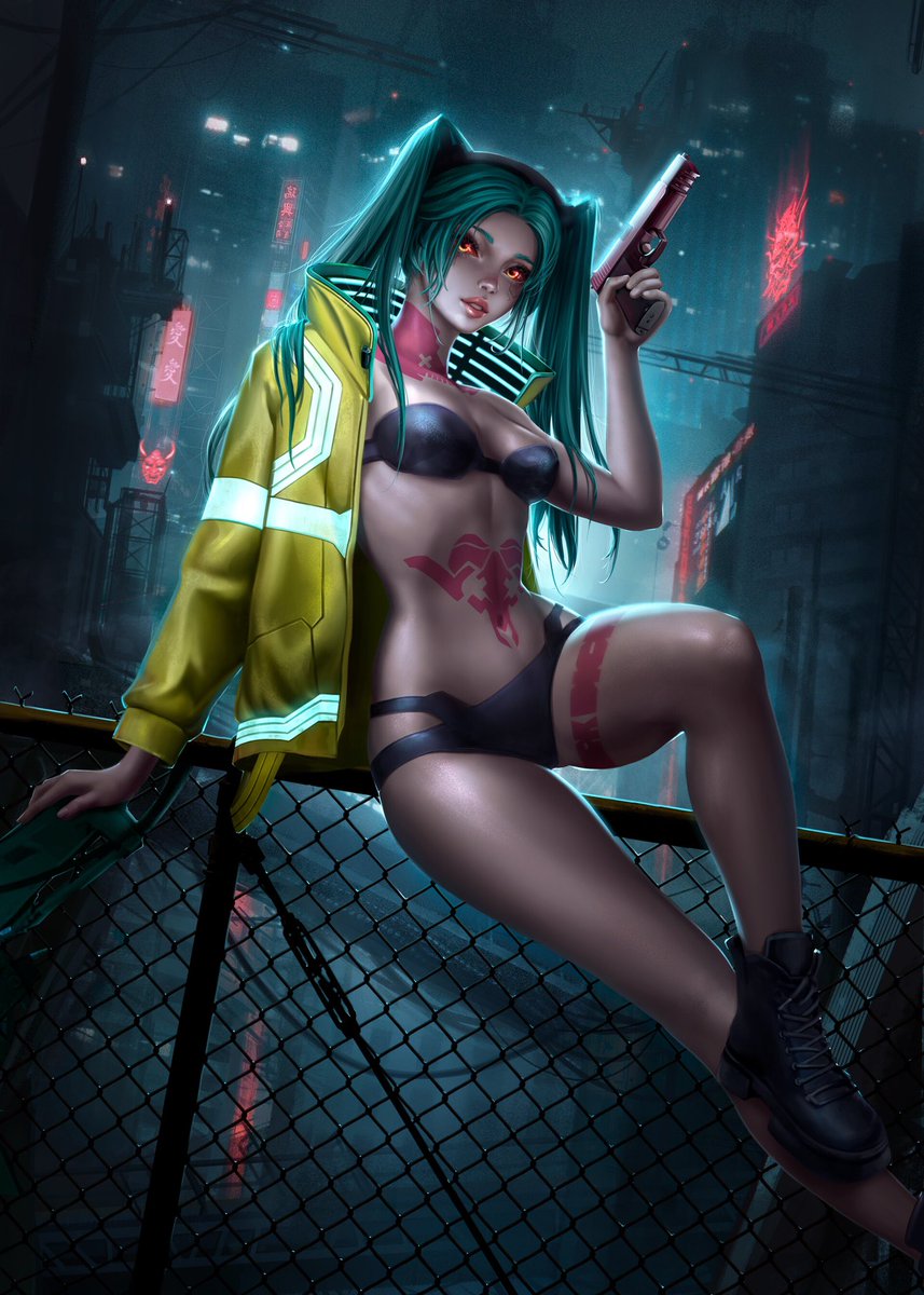 shmt_nft's tweet photo. Rebecca 🖤🖤🖤
Commission 🖤🖤🖤
Good night honey 👺

#14february #rebeccaCyberpunk #Rebecca #CyberpunkEdgerunners #Cyberpunk2077 #artstation #art #artwork https://t.co/ep6MT0hrQB