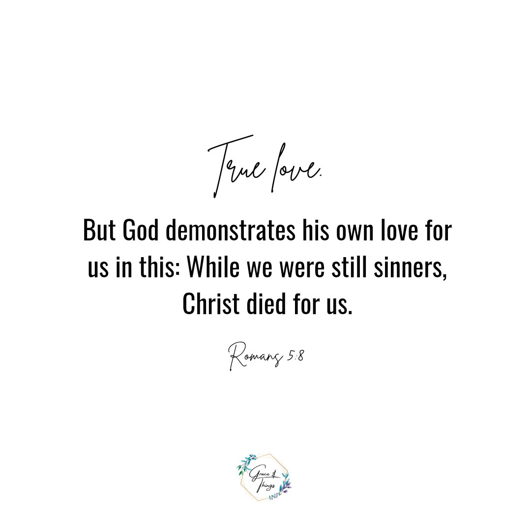 GraceandThings's tweet photo. Romans 5:8 https://t.co/Y1slOKO64U