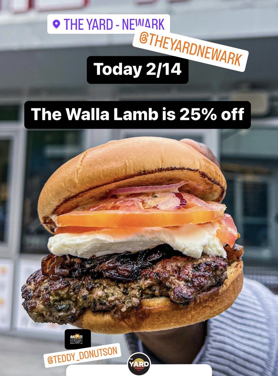 🍔 The Yard Newark 🍔 tweet media