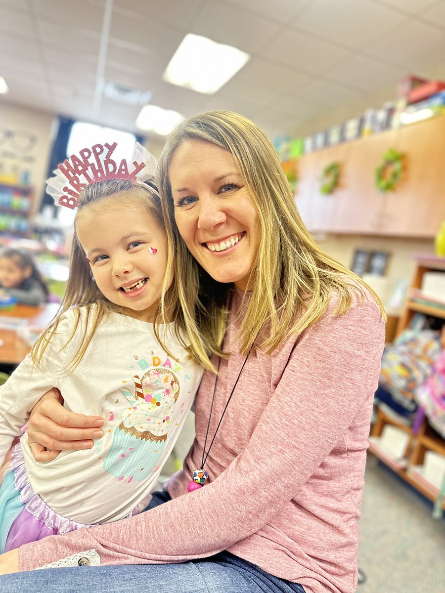 I love seeing my sweet friend @crystalbayley and this special birthday girl today. So I know it is going to be a great day at @McClureMarshals #birthdaygirl #teacherfriends #mymisd #misdliveskind #mcclure