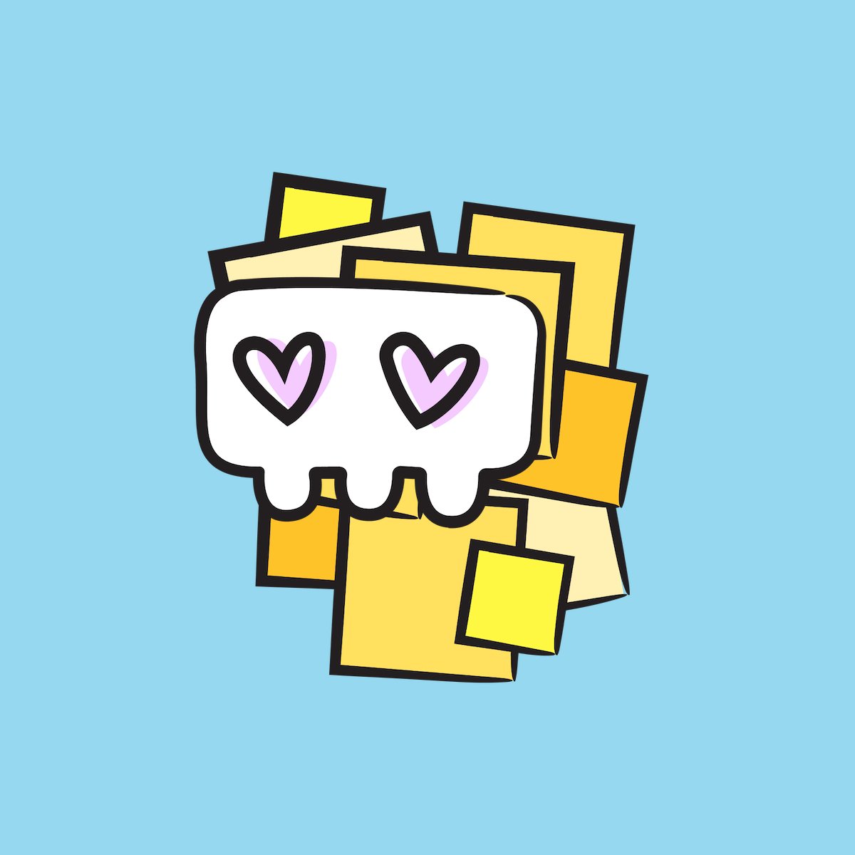 make sure you send a lil love note today 💀💕
