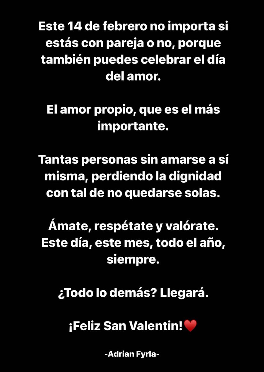 Este 14 de febrero…♥️ #SanValentin