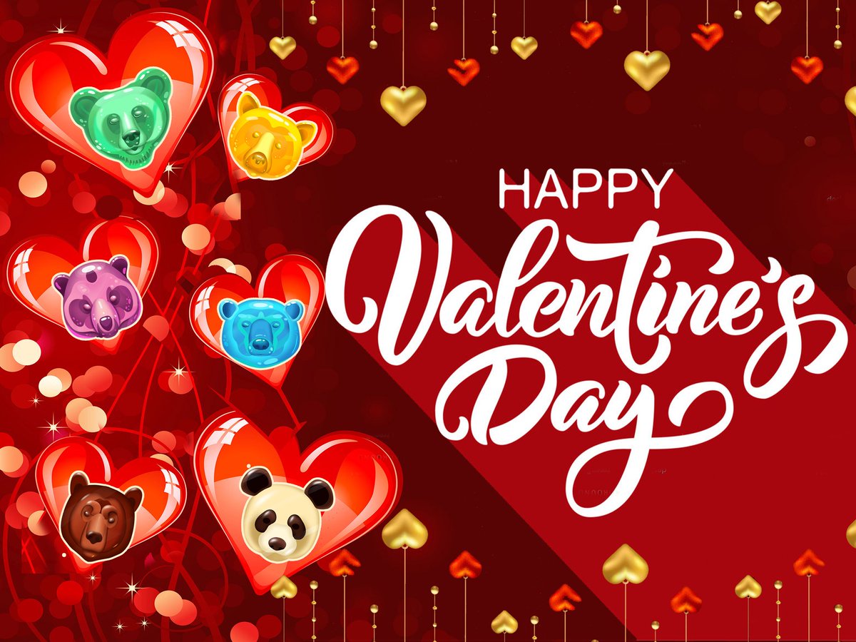 bearcrushbsc's tweet photo. Happy Valentines Dear Crushers 😘 💖 🐻 Keep spreading the love!

#ValentinesDay #crypto #NFTGiveaways #NFT #PlayToEarn #BNB #BNBChain #BSC https://t.co/97iPXc42em