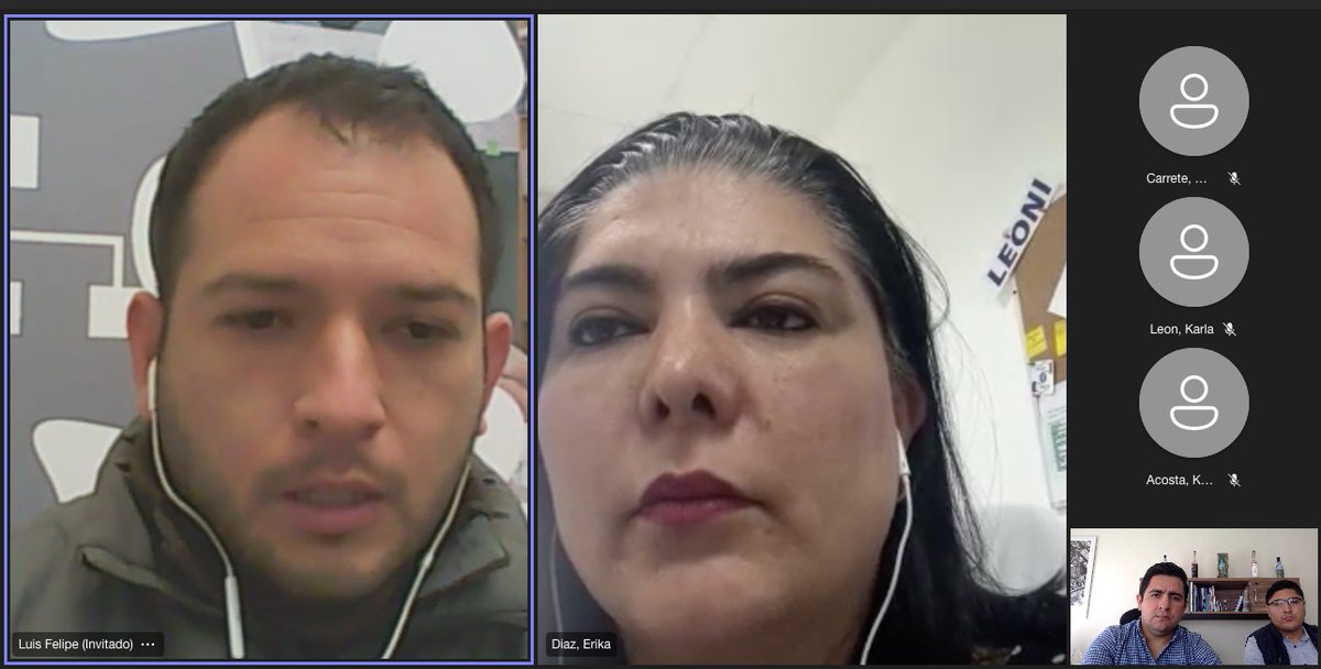Nos reunimos con el equipo nacional de compras de Leoni, tratando de impulsar las empresas Duranguenses en coordinación con @DMFE_Dgo 
Si quieres ser parte de este programa registrate en el correo felipe.martinez@municipiodurango.gob.mx o visita las oficinas de Fomento Económico.