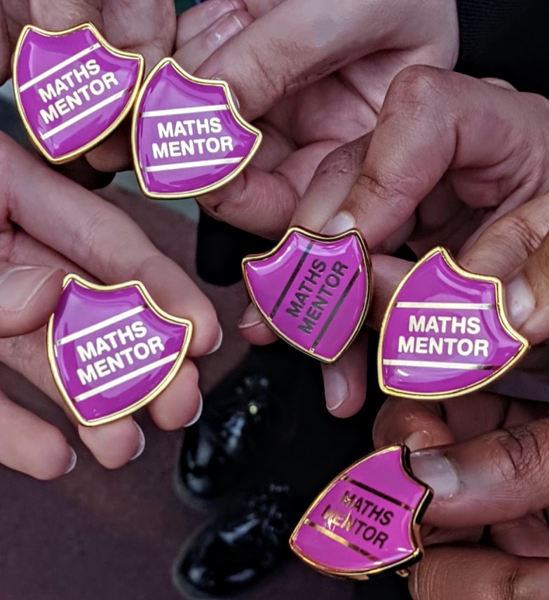 Our first Maths Mentors have been appointed, badges given out, resources shared and training given. 

Their buddies will be shared with them after a restful half term

(... And of course, some decent badges) 

#succeedtogether #itswhatwedo