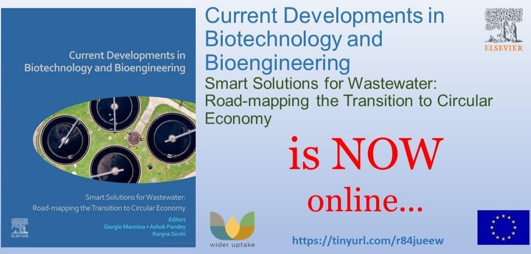 📢📢💥WiderUptake-Unipa is very delighted to announce the new Elsevier book on #Water #Resource #Recovery #Circular #Economy is ONLINE🍾🍾💥💧💧💯

👇🏼👇🏼👇🏼👇🏼👇🏼👇🏼👇🏼
Enjoy reading on new findings: bit.ly/3xjMa1t