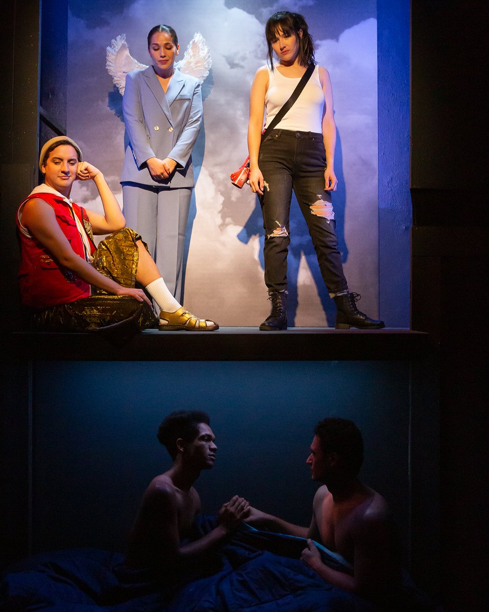 Whether you're guided by Cupid or St. Valentine today, we hope your Valentine's Day is full of love ❤️
•
•
•
Pictured: I WANNA F*CK LIKE ROMEO AND JULIET 
By Andrew Rincón
Directed by Jesse Jou
Presented by <a href="/NewLightTheater/">New Light Theater Project</a> 
📸: Hunter Canning