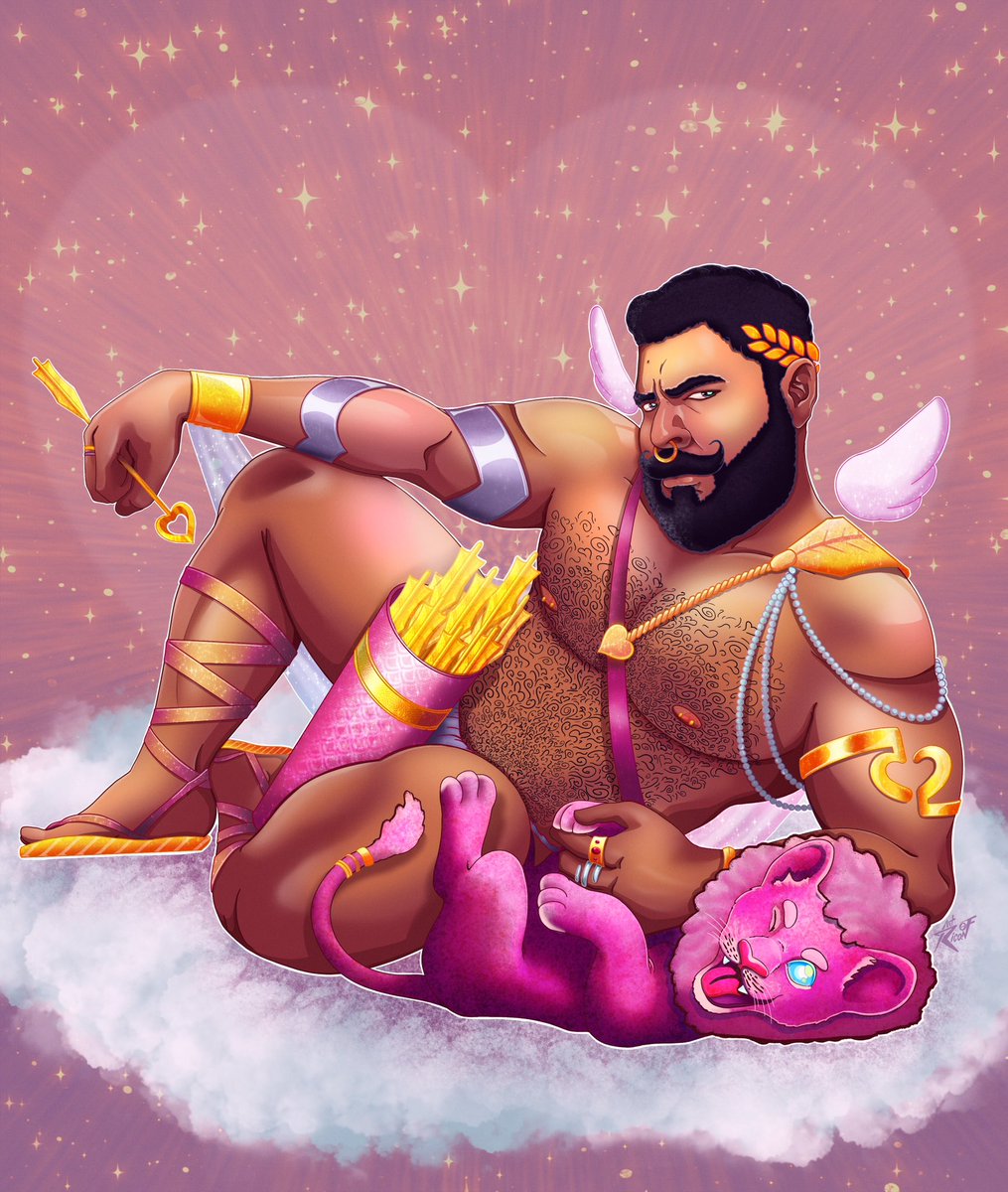 Art_of_Rican's tweet photo. Happy Valentine's Day everyone!
#happyvalentinesday #gay #hotgay #gayart #gayartwork #cupid #arrow #pink #gay #valentinesday #yaoi #instagay #gayguy #gayillustration #illustration #brawing #love #queerart #lgbt #hotguy #himbo #bara #lovers #homoerotic #bondage https://t.co/q4abRt5Hcc