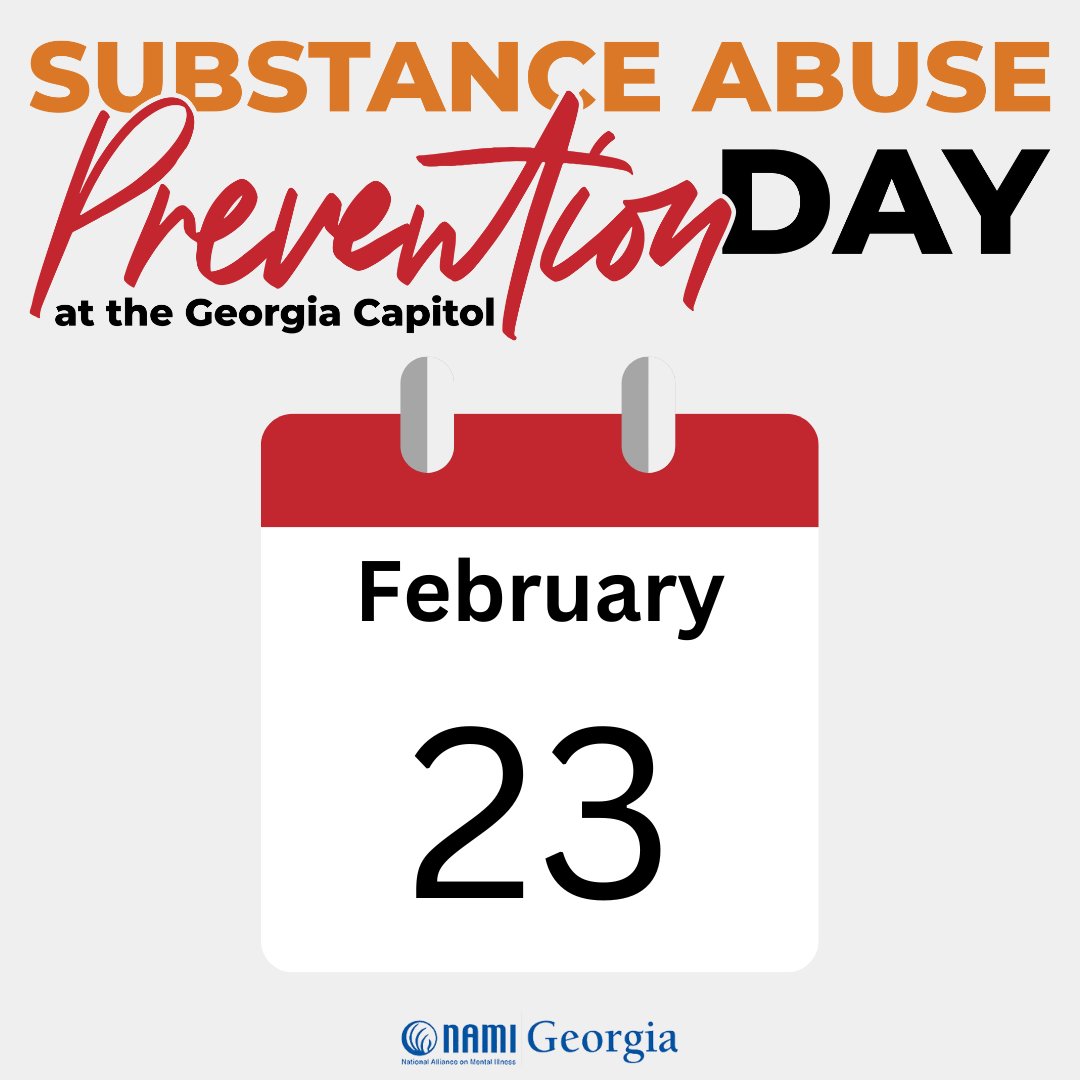 namigeorgia's tweet photo. Show your support at the Georgia State Capitol February 23rd! 
Visit https://t.co/CPC6tLTxg2 for more information and the agenda.

#substanceabuseprevention #mentalhealth #yearofthepeer https://t.co/m1p5qJrmJe