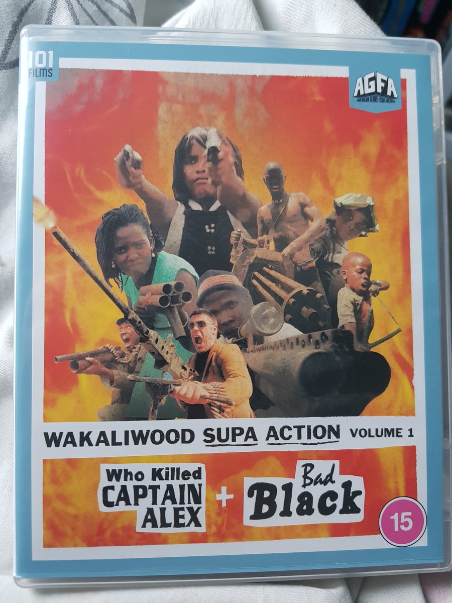 Mothra1996's tweet photo. Never thought I'd get a proper UK blu-ray of THE BEST OF THE BEST MOVIES but @101filmsuk @filmarchive deliver the goods
First time watching Bad Black, cant wait to spend time with VJ Emmie again #supakicker #THEMOVIESON https://t.co/W92laLMbtO