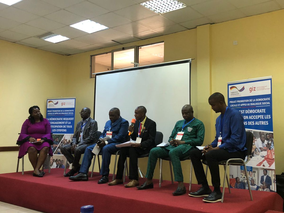 #Citizenrecolte #civictech💻
Du 13 au 15 février, dans le cadre du projet RECOLTE, le consortium <a href="/Legs_Africa/">Legs-Africa</a>, <a href="/debatjeunessesn/">Débat Numérique National de la Jeunesse</a> et @imajeader participe au Forum de partage d'expérience sur la promotion de la démocratie locale et du dialogue sociale à Kinshasa.

#gouvernancelocale