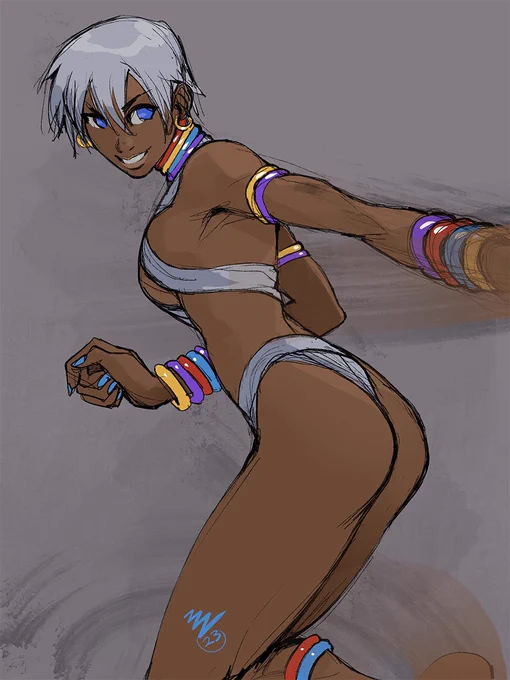 Elena cool down sketch 