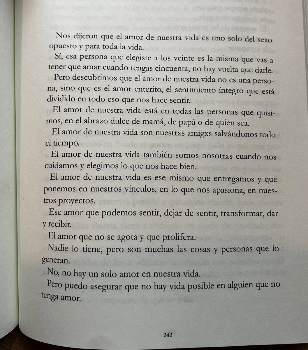 El amor de nuestra vida. Página 141 de mi libro.