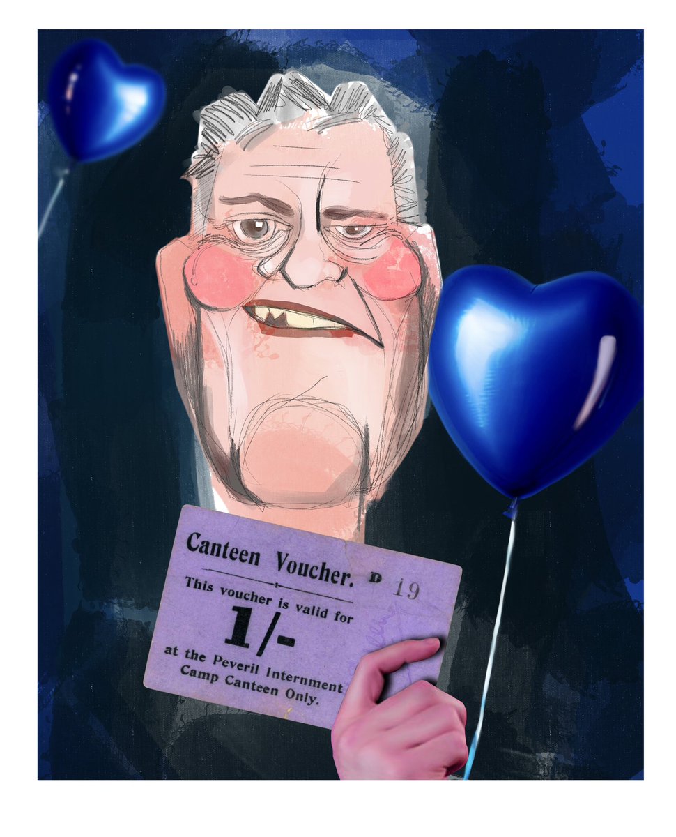 BurtOHare's tweet photo. Date night with 30p? Quick Draw for t’ @MartinRowson 

#DrawLeeAnderson https://t.co/hDxWpRVWuA