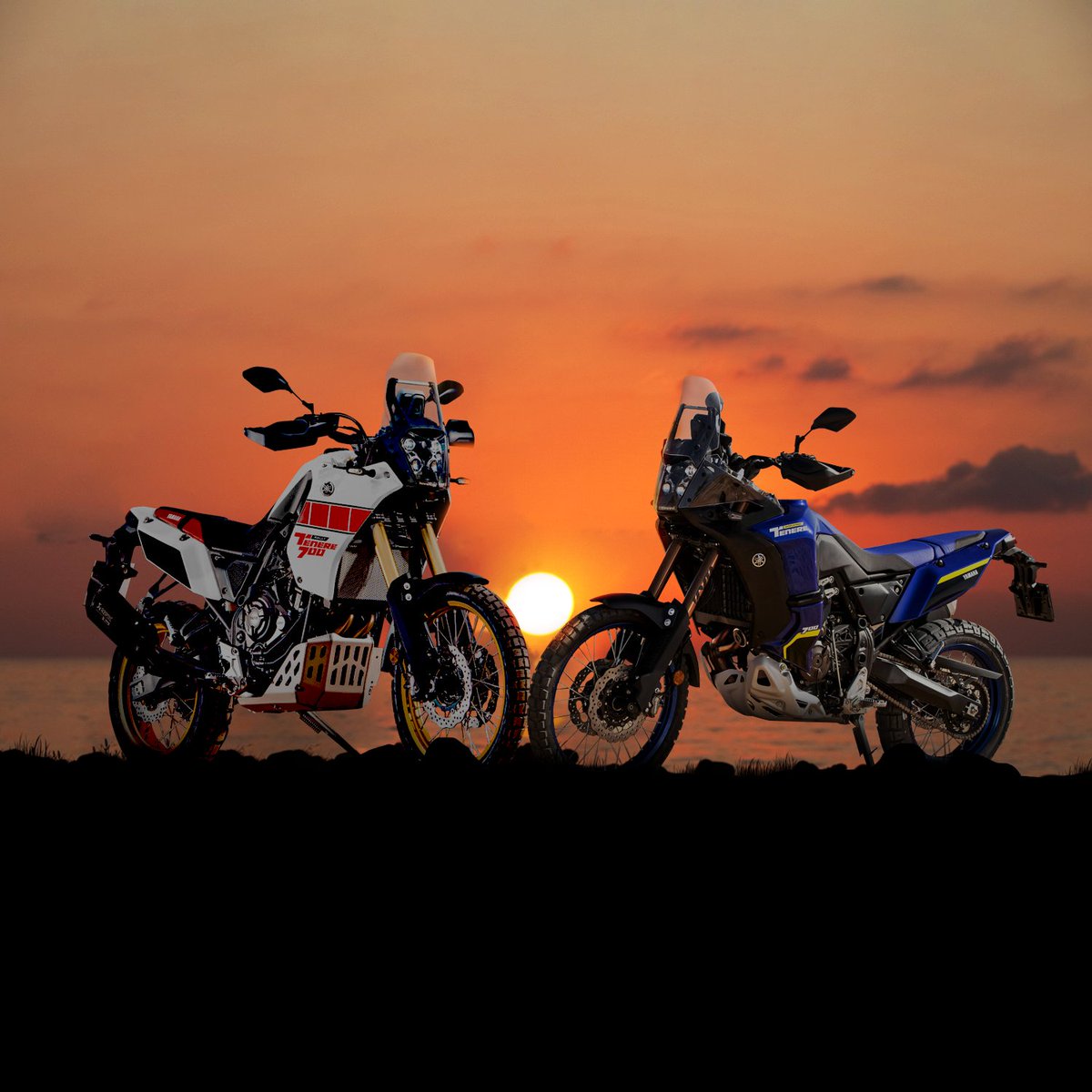 Con chi vivrai le tue #Ténéré emozioni questo #SanValentino? 🏍️❤️

#Yamaha #RevsYourHeart