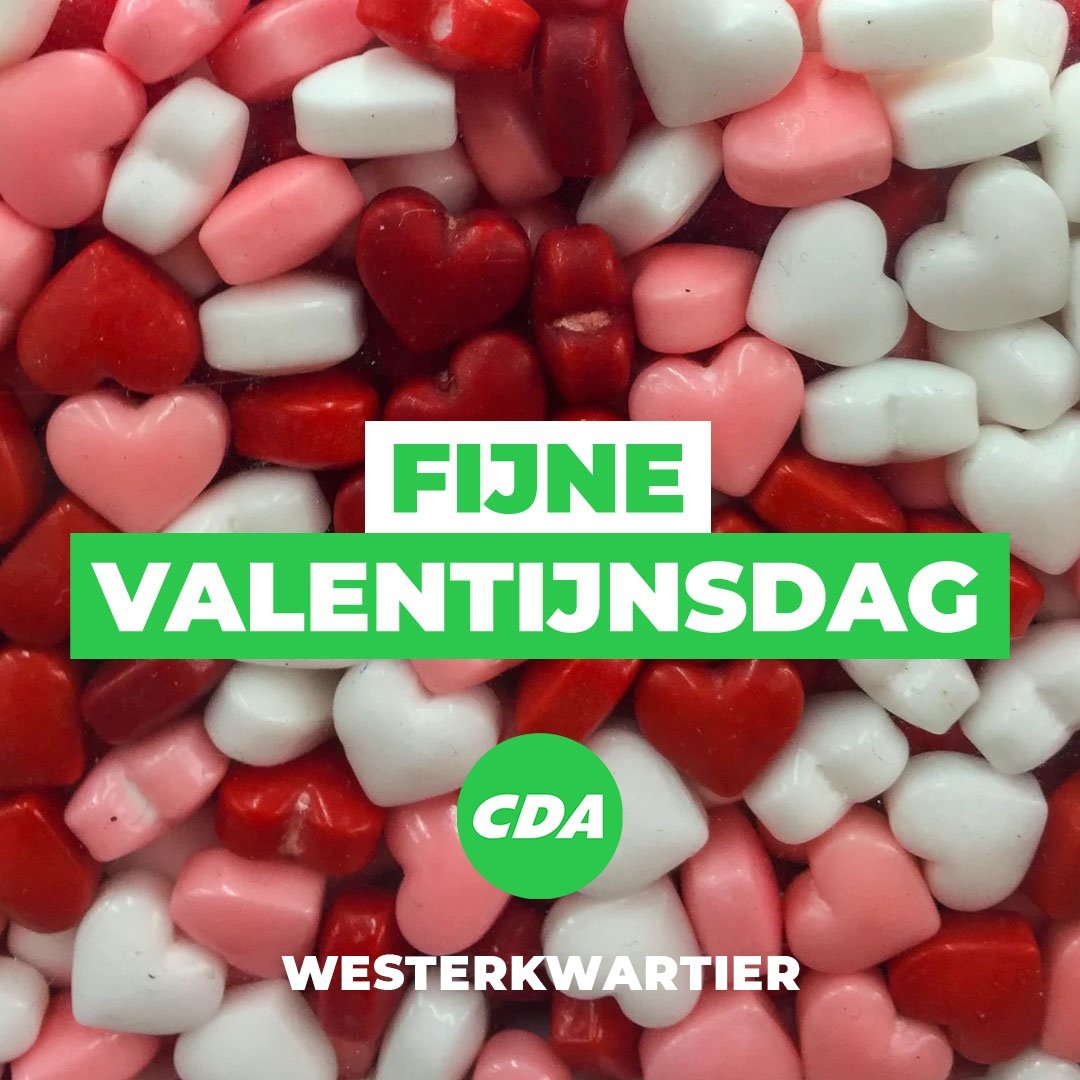 Ook in Westerkwartier vieren we Valentijnsdag samen. Een hele mooie Valentijn! 💚