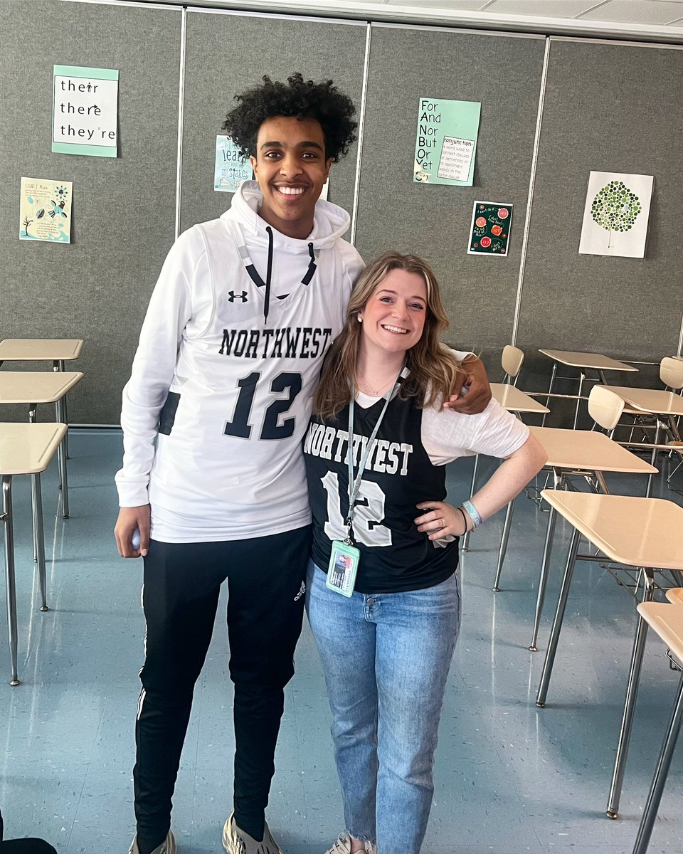 Maggie Ledrick (@maggieledrick) on Twitter photo Proud to rep Adam A today- a wonderful student, <a href="/nwhs_sga/">Northwest SGA</a> member, and Basketball team member! Proud to rep Adam A today- a wonderful student, <a href="/nwhs_sga/">Northwest SGA</a> member, and Basketball team member!