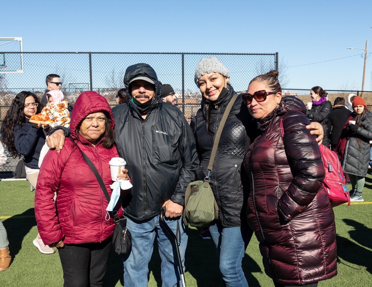GreenRootsEJ's tweet photo. Our Eastie family joined GreenRoots at American Legion Playground (right across the Eversource substation site) for WinterFest on Sat!

The #NoEastieSubstation fight has always been about community &amp; it continues until we transform the way we site dangerous infrastructure in MA. https://t.co/HBw4q2Ky5S