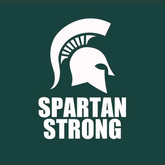 Our thoughts and prayers are with the entire Michigan State community #MSUStrong #SpartanStrong