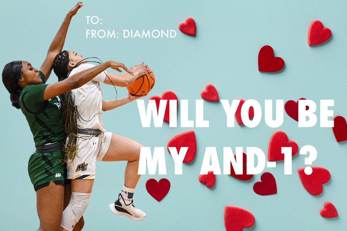 MerrimackWBB's tweet photo. Happy Valentine’s Day💛

We hope you have an amazing day celebrating with your loved ones! 

#GoMack https://t.co/Fnhhojy74R