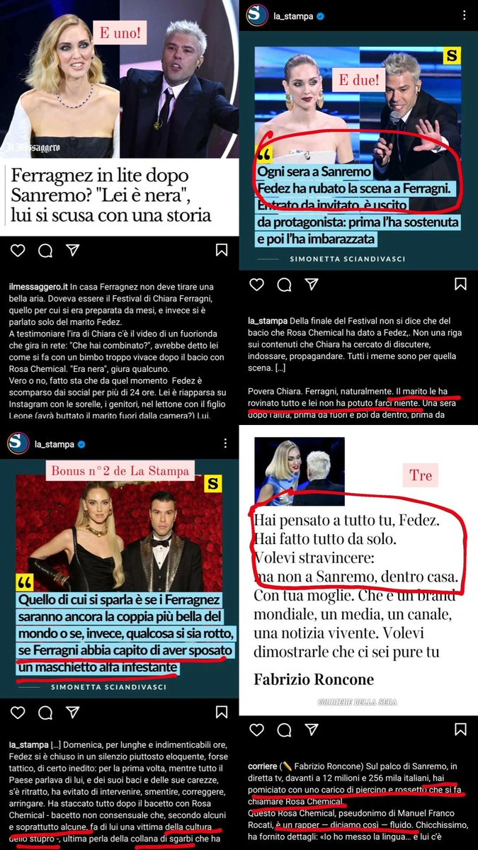 Grari24's tweet photo. Il gossip fa da sempre parte della cronaca.

Il giornalismo è anche questo. 

Ma con che razza di comunicazione si è portata avanti questa vicenda? Ci sono mille modi di raccontare una storia: questo mi pare uno dei più sbagliati. 

#Ferragnez #Sanremo2023 #Fedez #Ferragni https://t.co/hcrGTuQ4cW