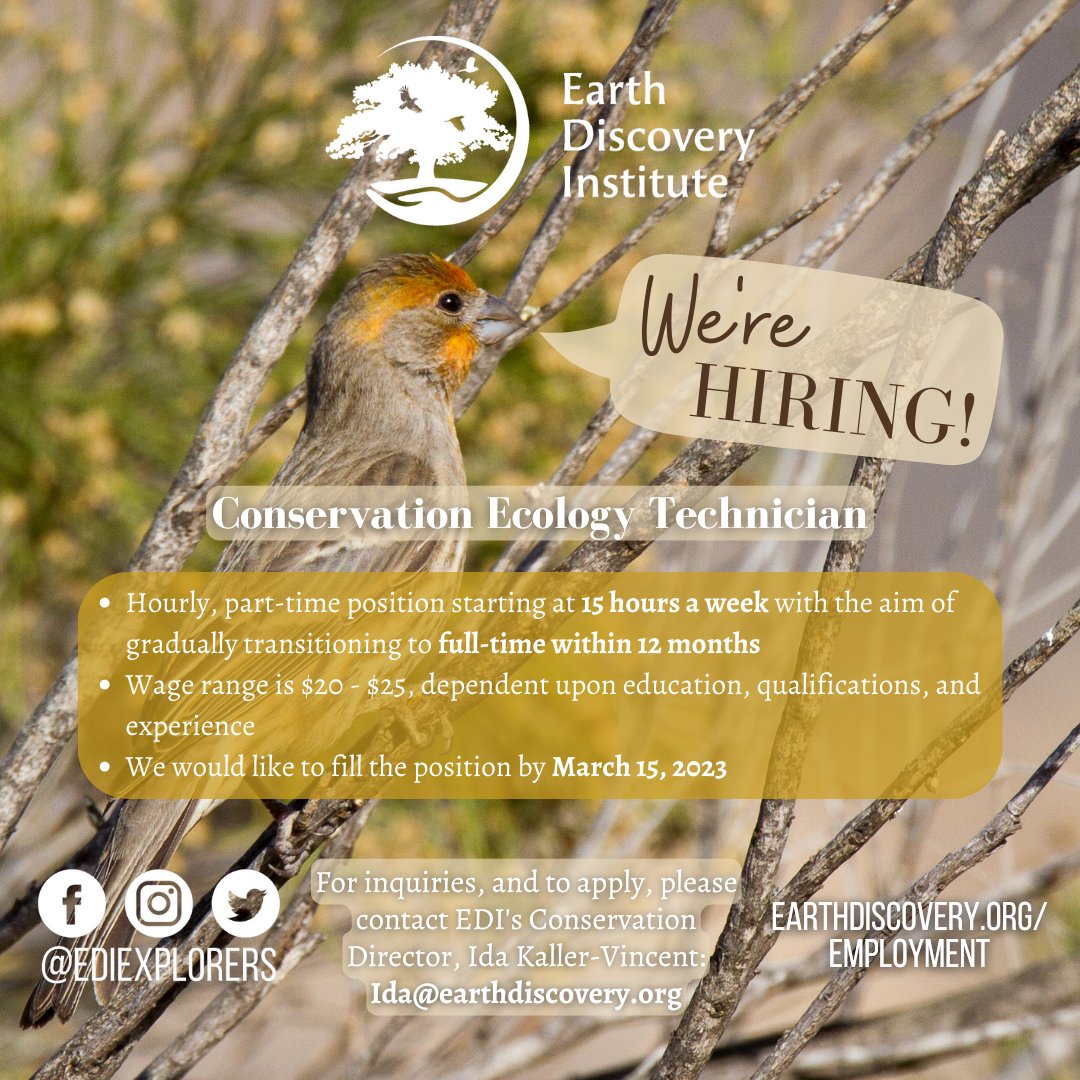 Earth Discovery Institute tweet media